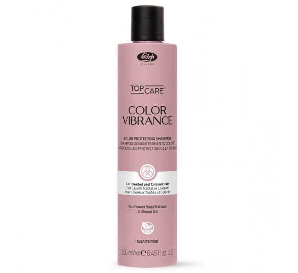 LISAP Top Care Color Vibrance Color Protecting Shampoo Поддържащ шампоан за боядисана коса 250ml